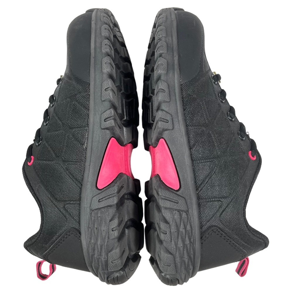 Nautilus Women’s 6.5 Safety Work‎ Shoes Black Pink Composite Toe - Picture 9 of 11